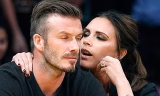 Victoria trên cơ David Beckham