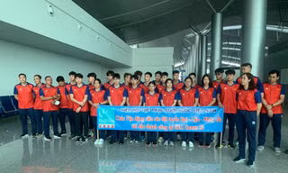 Đoàn VĐV Bơi lặn và Nhảy cầu lên đường tham dự Sea Games 32