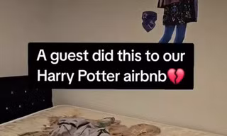 Ngôi nhà Harry Potter bị tàn phá như 'hiện trường một vụ án'
