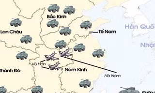 Thế trận binh lực của Trung Quốc: Vành đai Đông Nam