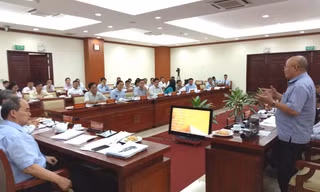 Cuộc họp giữa cơ quan chức năng TPHCM với Tập đoàn Quang Trung.