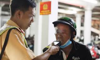 Phụ hồ lương 4 triệu, bị phạt 7 triệu vì vi phạm nồng độ cồn