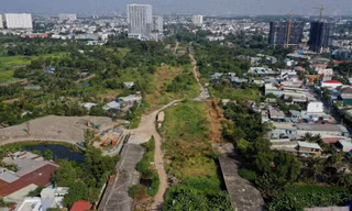 Hiện trạng đường Vành đai 2 ở TPHCM sau 7 năm thi công