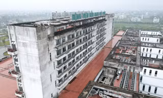 Hình ảnh 2 bệnh viện Trung ương trị giá nghìn tỷ đồng bỏ hoang ở Hà Nam