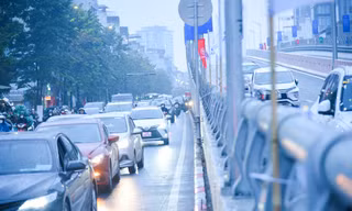 Toàn cảnh thông xe đường vành đai 2 trên cao Ngã Tư Sở tới cầu Vĩnh Tuy