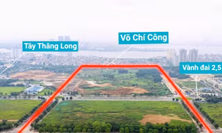 Nhìn gần 2 khu đất vừa được phê duyệt xây dựng trụ sở 36 bộ, ngành 