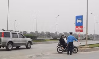 Những ngày tới nếu giao thông trên đại lộ tốt, TTGT sẽ rút khỏi các chốt