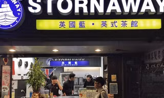 Một quán trà Stornaway ở Đài Loan. Ảnh: CNA