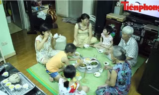 Tiền Phong TV: Ấm áp bữa cơm gia đình