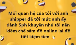 Tổng kết lại năm 2021, netizen không hề cô đơn vì vẫn luôn có anh shipper để ngóng trông