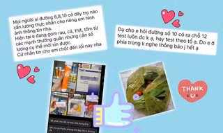 Ấm áp chuyện cư dân ở chung cư, khu phố lập group "tình làng nghĩa xóm" giúp nhau mùa dịch