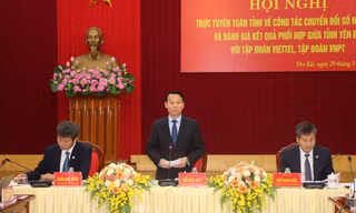 Yên Bái cải thiện đáng kể chỉ số đánh giá chuyển đổi số