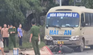 Hiện trường vụ tai nạn. Ảnh: CTV.