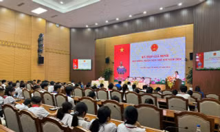 Yên Bái lần đầu tổ chức kỳ họp giả định Hội đồng Nhân dân trẻ em