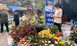 Khách sắm Tết giá nào cũng mua, tiểu thương hết hàng sớm ngày 29 Tết