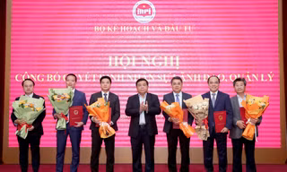 Bổ nhiệm nhiều lãnh đạo cục, vụ thuộc Bộ Kế hoạch và Đầu tư