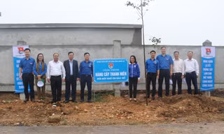 Tỉnh đoàn Nghệ An phát động Tết trồng cây xuân Kỷ Hợi 2019