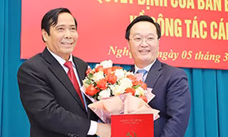Thứ trưởng Bộ Kế hoạch và Đầu tư giữ chức Phó Bí thư Tỉnh ủy Nghệ An
