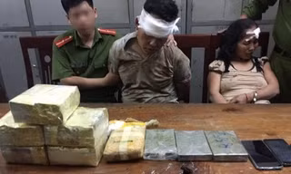Bắt cặp vợ chồng trong đường dây ma túy xuyên quốc gia