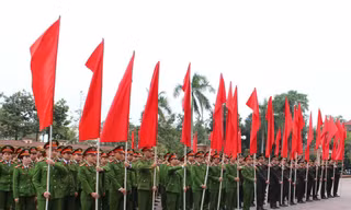 Đoàn thanh niên Công an Nghệ An khởi động Tháng Thanh niên năm 2019