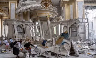 Điện Kremlin nói về vụ nhà thờ nổi tiếng ở Odessa bị hư hại