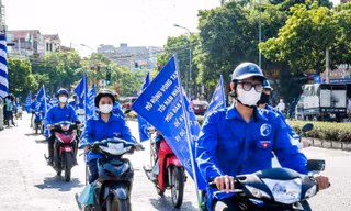 Hàng trăm người tham gia mít tinh hưởng ứng ‘Ngày toàn dân phòng, chống mua bán người’
