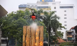 Cận cảnh thiết bị chữa cháy, cứu hộ hiện đại tại triển lãm lớn nhất từ trước tới nay