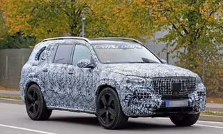 Mẫu SUV Mercedes-Maybach GLS được phác thảo.