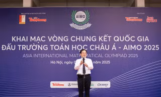 Khai mạc Vòng chung kết quốc gia đấu trường toán học Châu Á - AIMO 2025