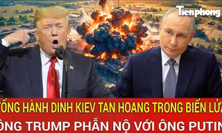 Toàn cảnh thế giới 10/4: Tổng hành dinh Kiev tan hoang trong biển lửa; Ông Trump phẫn nộ với Nga
