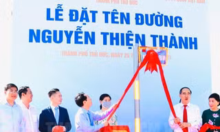 Thân phụ ông Nguyễn Thiện Nhân được đặt tên đường ở Thủ Thiêm