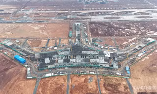 Chiêm ngưỡng sân bay Long Thành hoành tráng, đồ sộ sau 3,5 năm thi công
