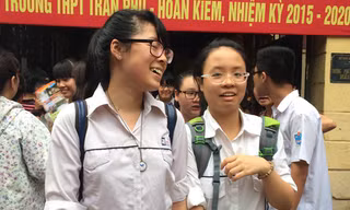 Thí sinh dự thi vào lớp 10 tại Hà Nội