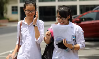 Thí sinh dự thi THPT Quốc gia 2015. Ảnh: Như Ý