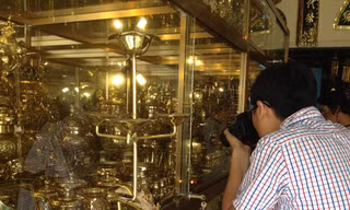 Sản phẩm khi hoàn chỉnh rất bắt mắt, được nhiều khách đến tìm mua và tham quan