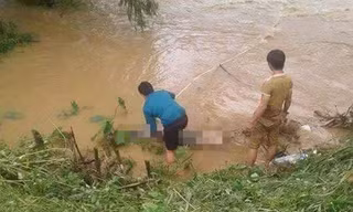 Nơi phát hiện hai thi thể bố con anh Lân. Ảnh FB