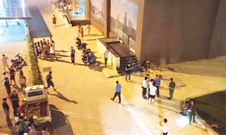Hiện trường vụ việc.