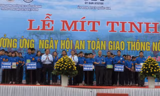 Đưa thanh niên làm tuyên truyền viên ATGT tại nông thôn