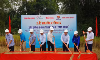 Khởi công cầu Tâm sáng - nối nhịp bờ vui 