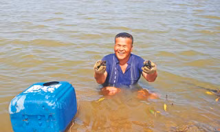 Chuyện ly kì về 'Rái cá' mù ở biển Tây Nam