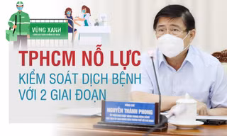 Chủ tịch TPHCM nêu 2 giai đoạn, 8 nhiệm vụ để kiểm soát dịch trước ngày 15/9