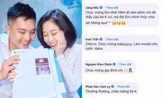 Còn chưa chào đời, nhóc tì nhà MC Liêu Hà Trinh đã được "đặt gạch" làm model nhí
