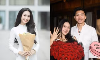 Cận cảnh nhan sắc Doãn Hải My - vợ sắp cưới của cầu thủ Đoàn Văn Hậu