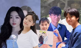 Hội "con nhà người ta": Lọ Lem "chuẩn Hoa hậu", con trai Lý Hải biết 4 thứ tiếng