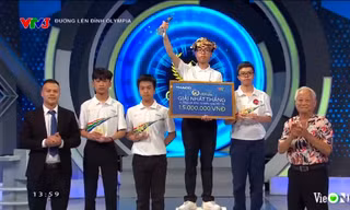 Đường Lên Đỉnh Olympia: Nam sinh Hải Phòng lật ngược tình thế, giành vòng nguyệt quế