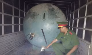 Hiện trường vụ việc.