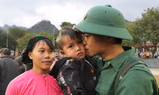 Sôi nổi ngày hội tòng quân nơi vùng biên Mèo Vạc