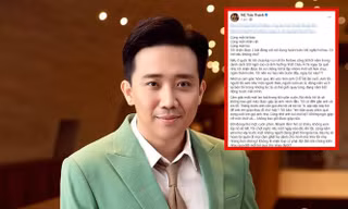 Giật mình trước bài đăng của MC Trấn Thành: “Cứ phải đợi nhau qua đời mới chịu bỏ qua”?