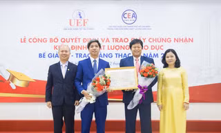 Trường ĐH UEF đạt chuẩn kiểm định chất lượng giáo dục với tiêu chí mới