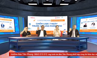 Báo Tiền Phong livestream giải đề thi tốt nghiệp THPT 2025